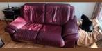 Twee leren banken €60 per stuk of €100 voor 2, Huis en Inrichting, Zetels | Zetels, Ophalen, Leer