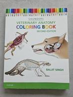 Veterinary anatomy coloring book < Baljit Singh, Boeken, Ophalen of Verzenden, Zo goed als nieuw, Hogeschool, Baljit Singh