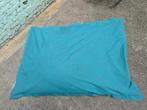 Turquoise zitzak Lumaland, Huis en Inrichting, Zitzakken, Ophalen of Verzenden, Gebruikt, Zitzak