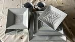 Ontbijtset 2 pers, Huis en Inrichting, Ophalen, Nieuw, Aardewerk, Compleet servies