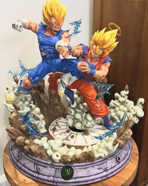 Goku vs Majin Vegeta Dragonball Dragon Ball F4 Studio, Verzamelen, Beelden en Beeldjes, Nieuw, Verzenden