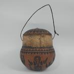 Ornamentdoos met kalebas uit Peru 1940-1970, Ophalen of Verzenden