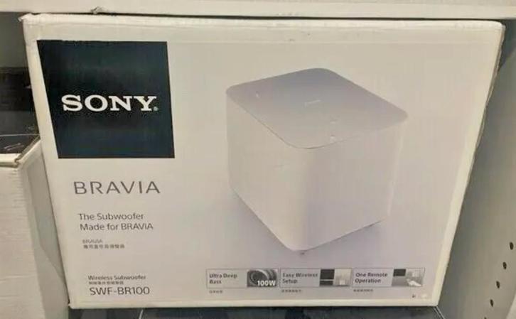 SONY BRAVIA SWF-BR100 100W TV draadloze subwoofer, Audio, Tv en Foto, Soundbars, Gebruikt, Ophalen
