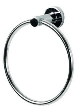 handdoekring - chroom - nieuw beschikbaar voor biedingen