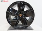Porsche Taycan 21 inch Origineel velgen Exclusive Design, Auto-onderdelen, Ophalen of Verzenden, Gebruikt, 21 inch, Velg(en)