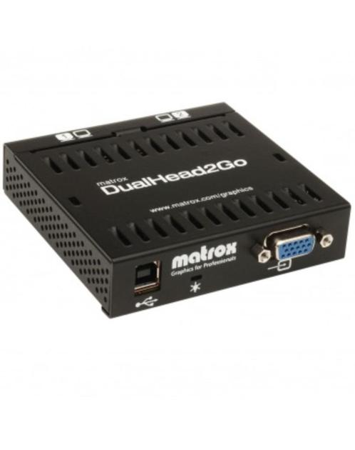 matrox  dualhead2go, Computers en Software, Videokaarten, Nieuw, Matrox, VGA, Ophalen of Verzenden