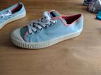 Sneakers,Cebo's retro,kleur lichtblauw/oranje,maat 39, Ophalen of Verzenden, Zo goed als nieuw