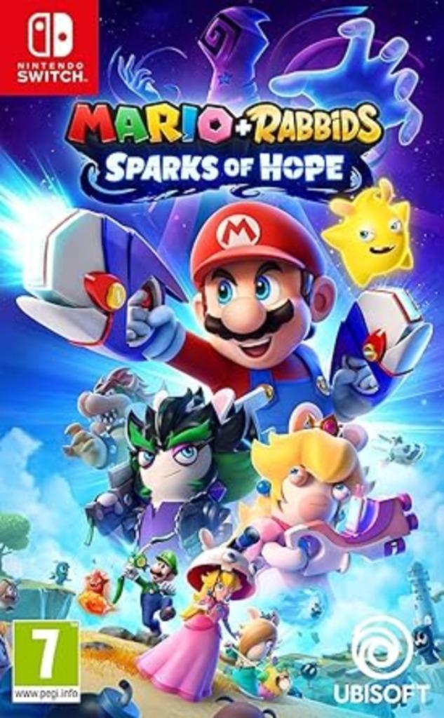Mario Rabbids Sparks of Hope SNELLE GRATIS LEVERING, Games en Spelcomputers, Games | Nintendo Switch, Nieuw, Avontuur en Actie
