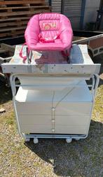 Table à langer, Enfants & Bébés, 90 à 105 cm, Comme neuf, Enlèvement, Espace pour les pieds
