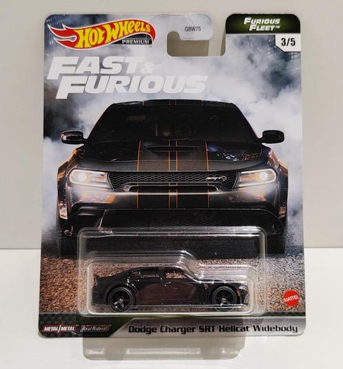Hot Wheels Dodge Charger SRT Hellcat Widebody Fast & Furious, Hobby en Vrije tijd, Modelauto's | Overige schalen, Ophalen of Verzenden