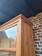 Buffet/vitrine en teck 310 cm LIVRAISON GRATUITE, Maison & Meubles, Teck, 200 cm ou plus, Avec tablette(s), Comme neuf