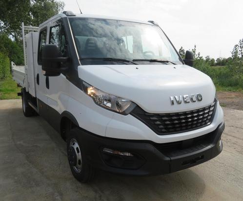 Iveco daily 35C16 - kipper - dubbel cabine - 73.988km - 2020, Autos, Camionnettes & Utilitaires, Entreprise, Achat, ABS, Airbags