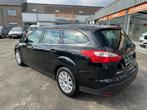 Ford Focus Break, 1.6i, 2014,Automaat, 55.102km's + Garantie, Système de navigation, Noir, 1596 cm³, Break