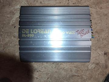 Versterker Delorean DL-290 beschikbaar voor biedingen