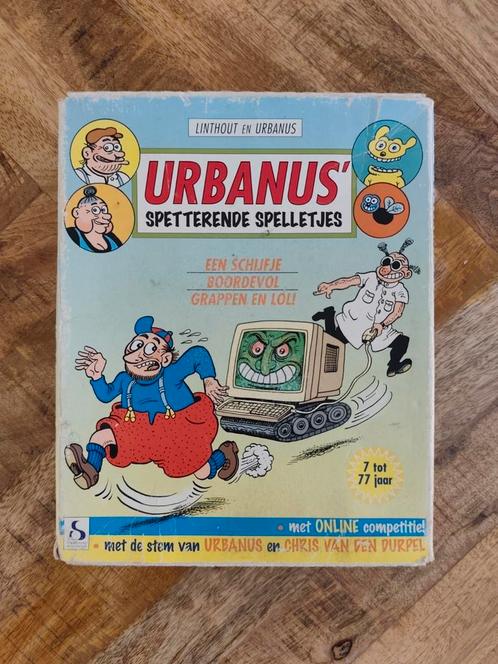 Urbanus’ Spetterende Spelletjes in originele verpakking, Games en Spelcomputers, Games | Pc, Gebruikt, Overige genres, 1 speler