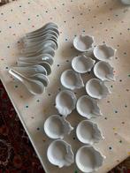 Hapjes: lepels en schoteltjes, Enlèvement, Comme neuf, Poterie, Autres types