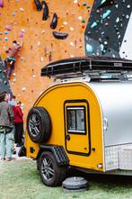 Teardrop minicaravan Kulba Rebel BJ 2024, Tot en met 4, Groen, Ophalen, Overige merken