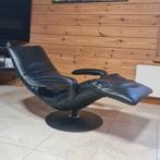 Jori Yoga relax Medi Mono-move zwart leder Celia Black, Huis en Inrichting, Fauteuils, Ophalen