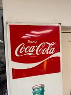 Panneau d'affichage Coca Cola 1973, Collections, Marques & Objets publicitaires, Utilisé, Enlèvement ou Envoi, Panneau publicitaire