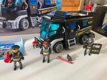 Playmobil 9360 policiers d'élite avec fourgon spécial  beschikbaar voor biedingen