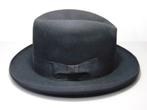 Superbe chapeau noir - Borsalino T : 7- 1/2, Comme neuf, Chapeau, Enlèvement ou Envoi, 60 cm (XL, 7½ pouces) ou plus