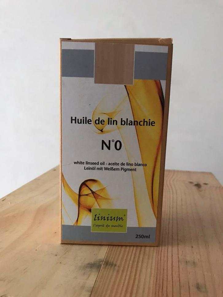 Huile de lin blanchie Linium, Maison & Meubles, Produits de nettoyage
