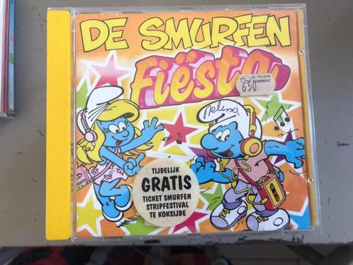 CD De Smurfen – Fiësta, Verzamelen, Smurfen, Zo goed als nieuw, Gebruiksvoorwerp, Verschillende Smurfen, Ophalen of Verzenden