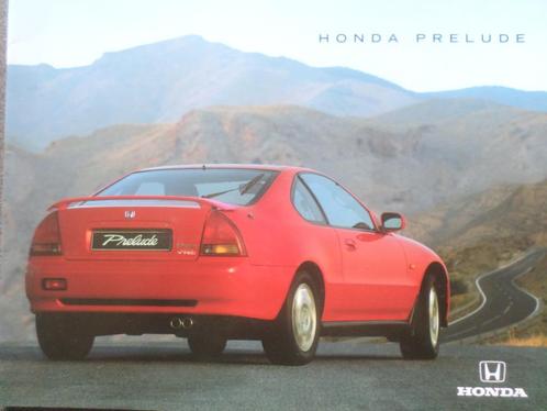 Honda Prelude - 4ème Génération avec 2.0i & 2.3 4WS - FRANÇA, Livres, Autos | Brochures & Magazines, Honda, Enlèvement ou Envoi