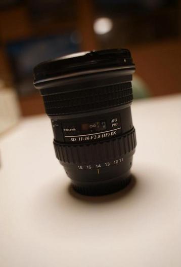 Tokina SD 11-16 f/2.8 breedhoeklens voor Nikon beschikbaar voor biedingen