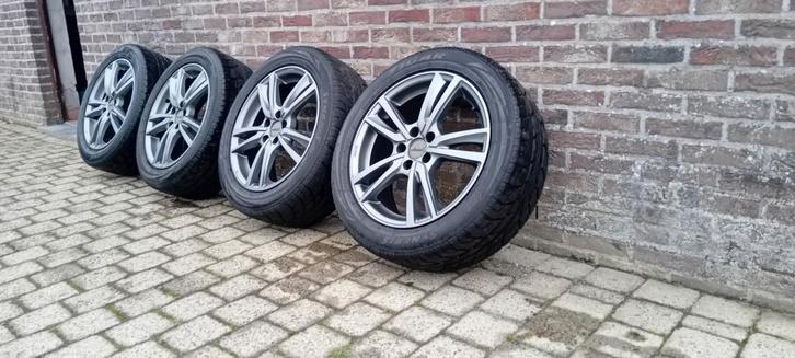 MAK lichtmetalen velgen 17" met zomerbanden, Auto-onderdelen, Banden en Velgen, Band(en), Zomerbanden, 17 inch, Ophalen