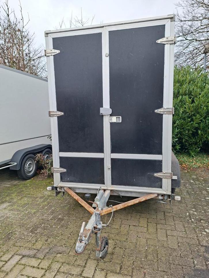 Gesloten aanhangwagen, Doe-het-zelf en Bouw, Steigers, Ophalen
