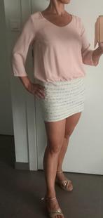 TRENDY/FEESTELIJK KLEEDJE, LEUKE STOFJES - ALS NIEUW, Wit, Ophalen of Verzenden, Zo goed als nieuw, Fifilles