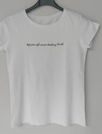 wit T-shirt    14 j.   XS, Ophalen of Verzenden, Zo goed als nieuw, Meisje, Shirt of Longsleeve