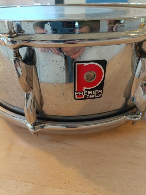 Premier “2000” Chrome Snare Drum., Muziek en Instrumenten, Drumstellen en Slagwerk, Gebruikt, Premier, Ophalen