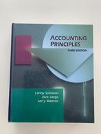 Accounting Principles, Third edition Lanny Solomon Dick Varg, Boeken, Studieboeken en Cursussen, Ophalen of Verzenden, Zo goed als nieuw