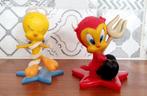 Tweety beeldjes 8cm hoog,prijs is voor de 2, Ophalen, Gebruikt
