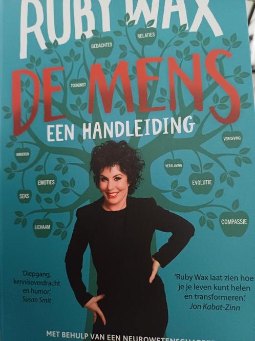 Ruby Wax - De mens, een handleiding, Boeken, Psychologie, Zo goed als nieuw, Ophalen of Verzenden