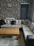 Beige/zware zetel, Ophalen, Gebruikt