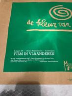 Vintage Poster De Kleur van kultuur - Film in Vlaanderen, Rechthoekig Liggend, Gebruikt, Ophalen of Verzenden, Film en Tv