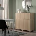 BESTÅ buffetkast/dressoir/wandkast/opbergcombi met deuren, Ophalen, Met deur(en), 100 tot 150 cm, 100 tot 150 cm