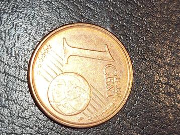 Collectionneur Pièce de 1 cent de 1999 et de 2 cent de 2000.