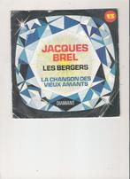 Jacques Brel - Les bergers - La chanson des vieux amants, Cd's en Dvd's, Vinyl Singles, Ophalen, Gebruikt, 7 inch, Single