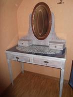 nacht-en hangkastjes retro + eiken toilettafel (gebe..., Huis en Inrichting, Ophalen, 70 cm of meer, Hout, 65 cm of meer