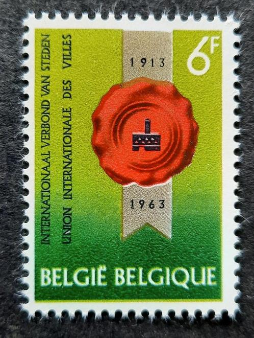 Belgique : COB 1254 ** Association des villes 1963., Timbres & Monnaies, Timbres | Europe | Belgique, Non oblitéré, Timbre-poste
