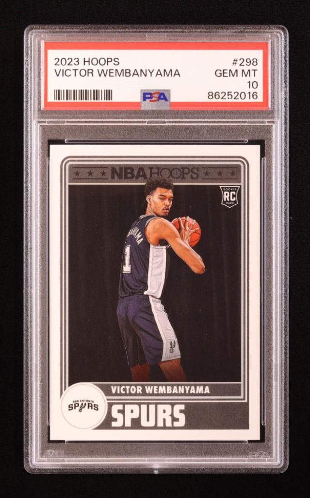 Victor Wembanyama rookie card, Verzamelen, Sportartikelen en Voetbal, Zo goed als nieuw, Spelerskaart, Ophalen of Verzenden