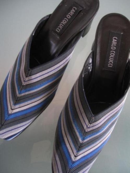 Gratis Verzenden | Carlo Colucci nieuwe blauwe slippers 42, Kleding | Dames, Schoenen, Nieuw, Slippers, Blauw, Verzenden
