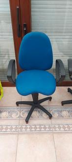 Bureaustoel blauw, Ophalen, Zo goed als nieuw, Blauw, Bureaustoel