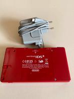 Nitendo DS , met lader en 20 spelletjes, Consoles de jeu & Jeux vidéo, Enlèvement ou Envoi, Comme neuf, Rouge