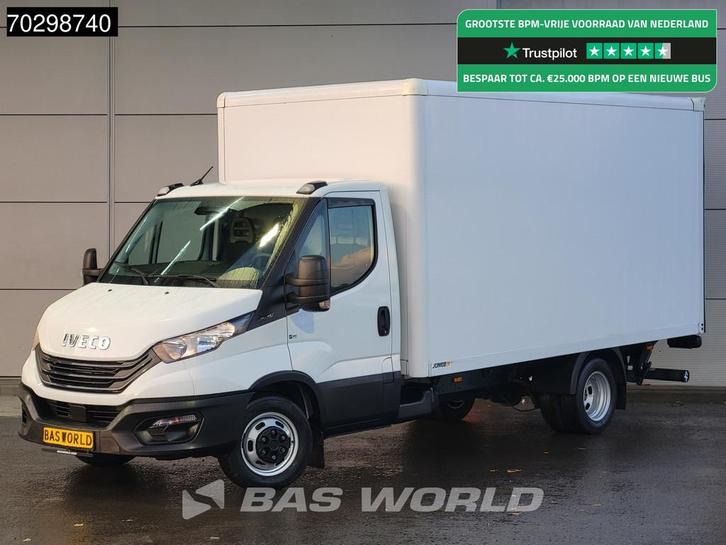 Iveco Daily 35C16 Laadklep Dubbellucht Bakwagen 160PK Airco, Auto's, Bestelwagens en Lichte vracht, Bedrijf, Te koop, Airconditioning