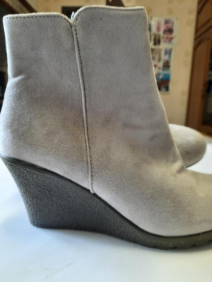 Bottillons, Kleding | Dames, Schoenen, Nieuw, Lage of Enkellaarzen, Grijs, Ophalen of Verzenden